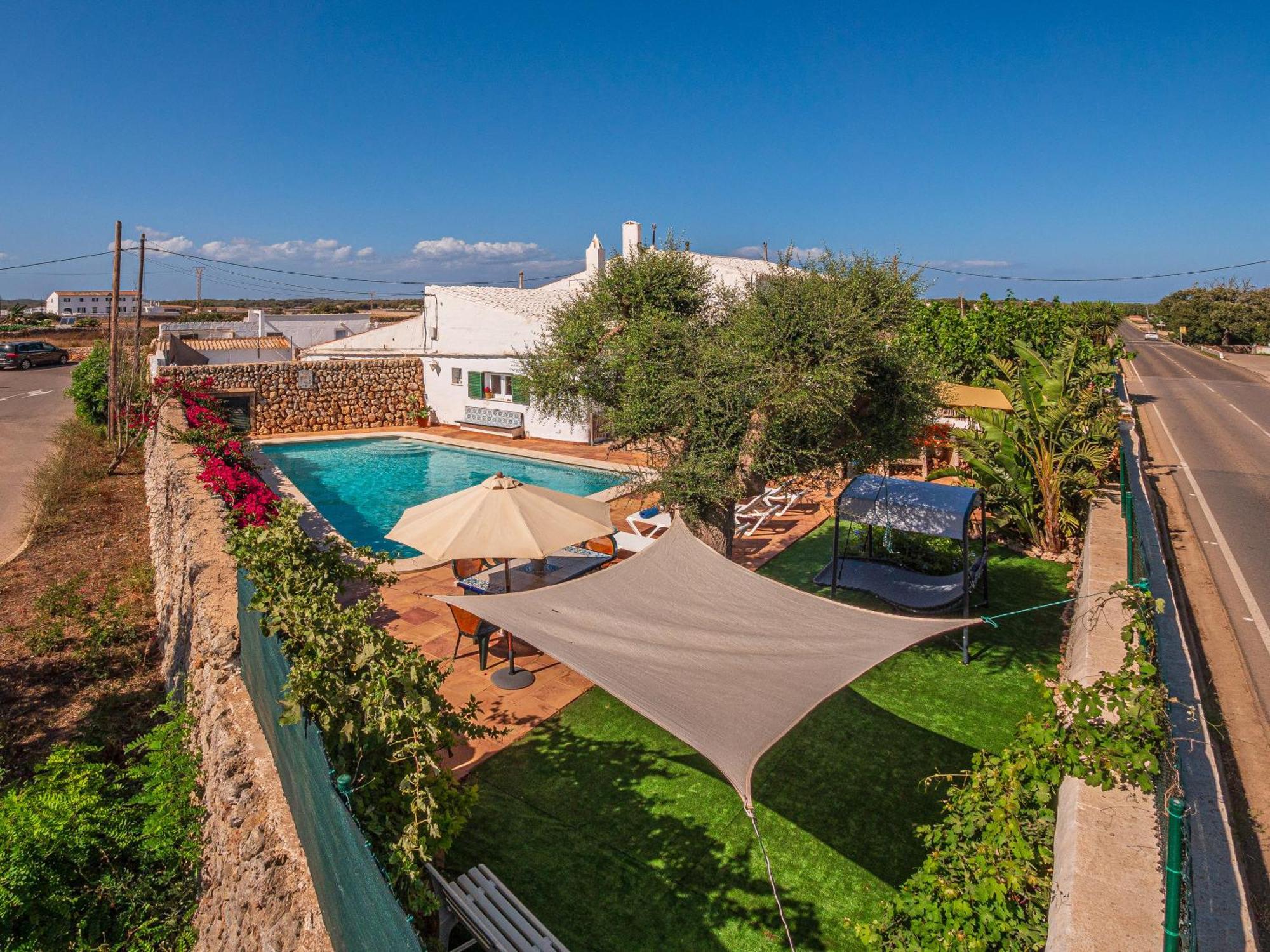 Casa Rural Menorquina Con Piscina Y Barbacoa Sant Climent Esterno foto