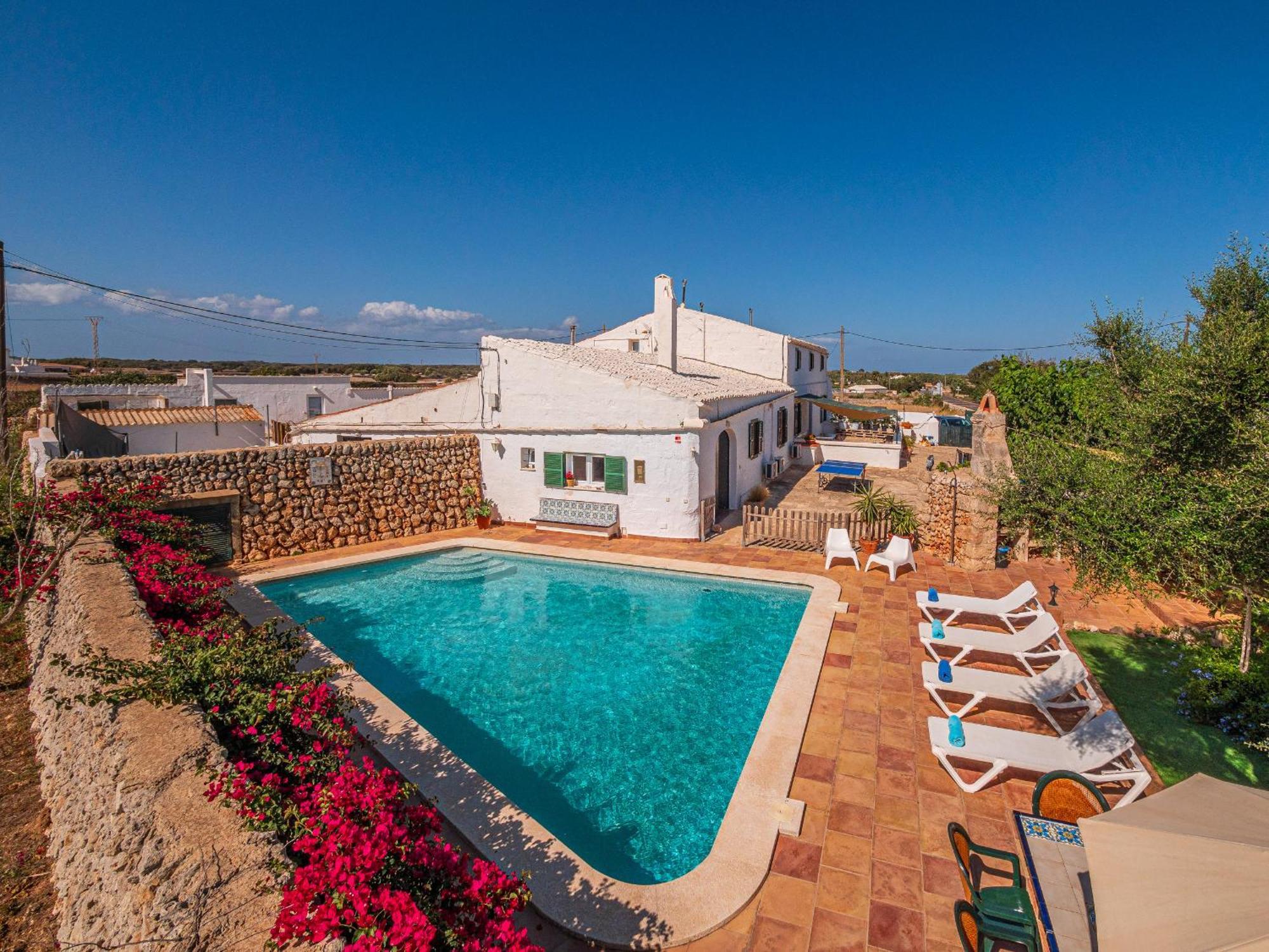 Casa Rural Menorquina Con Piscina Y Barbacoa Sant Climent Esterno foto